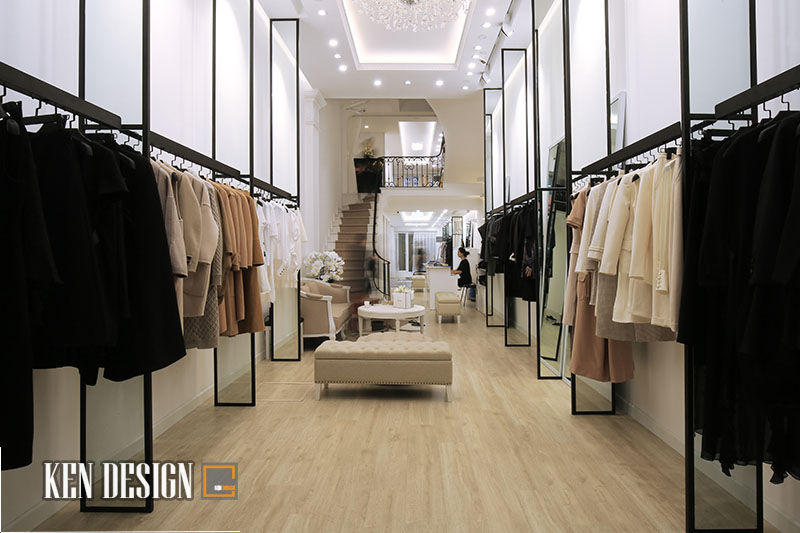Thiết kế shop thời trang đẹp.